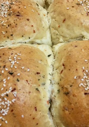 Una foto de Pan para hamburguesas