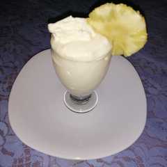 Una foto de Sorbet de piña 🍍