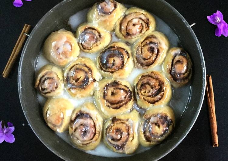 Pizza Dough Cinnamon Rolls