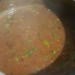 A picture of Makhni dal.