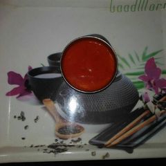 A picture of Hot Chilli sauce (moms ki Chutney).