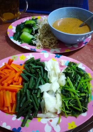 Foto resep Pecel Sayuran