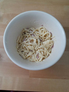 Foto resep Fettuccine carbonara kilat