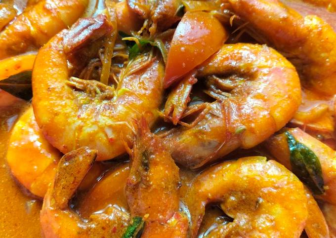 Resipi Kari Udang Pekat Ala Mamak Oleh Ani Skmn Cookpad