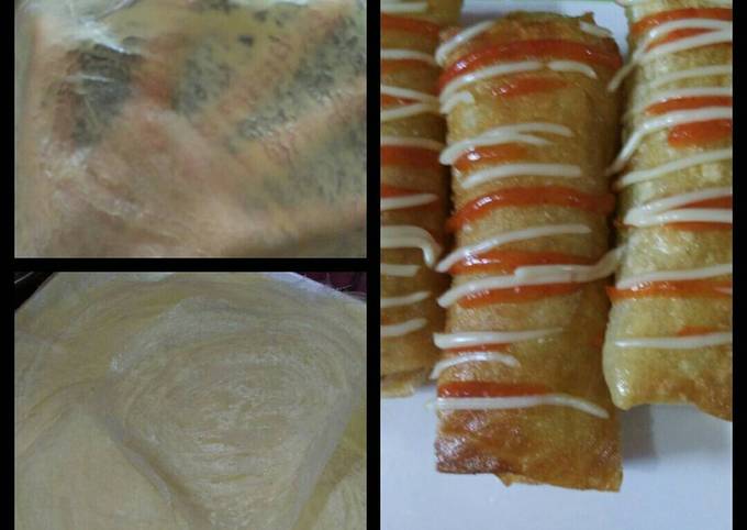 Resep Kulit lumpia crispy home made oleh Mommie Resep Kulit lumpia crispy home made oleh Mommie