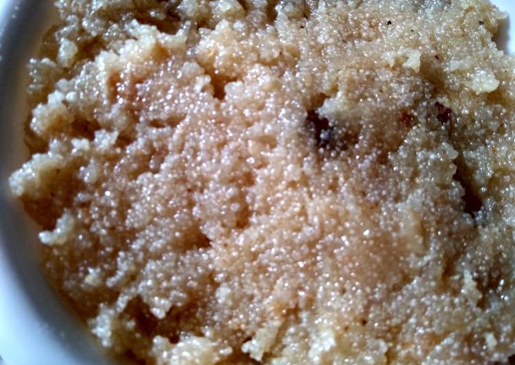 Semolina halwa