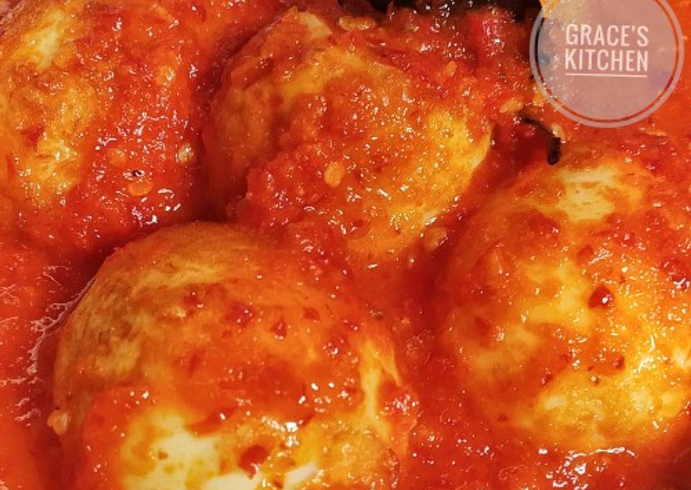 Telur Bumbu Bali / Telur Balado