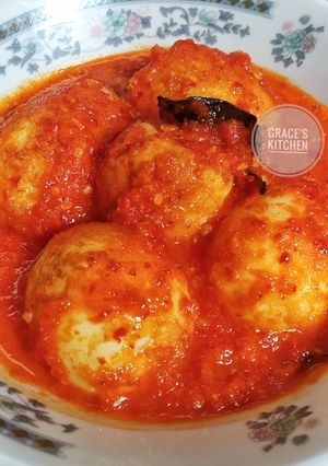 Foto resep Telur Bumbu Bali / Telur Balado