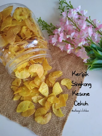 Cara Mudah Membikin Resep Keripik Singkong Kesune Cekuh yang Uenak Anti Ribet, Lezat Sekali