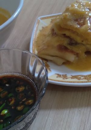 Foto resep Martabak telur kuah kari
