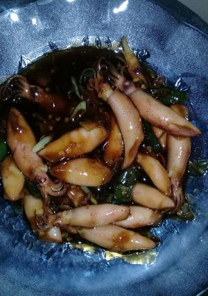 Foto resep Cumi cabe ijo