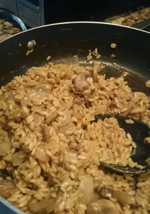A picture of Risotto al Fungi.