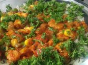 A picture of sour curd curry
