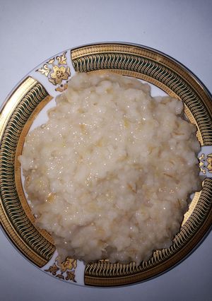 عکسی از دستور آش جو و شلغم 🥣