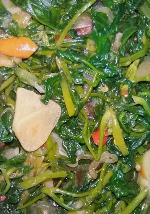 Foto resep Tumis kangkung terasi