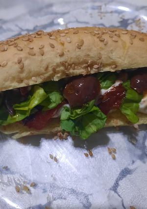 Una foto de Variedad de sandwichs
