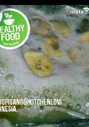 Foto resep Bubur kacang ijo dan pisang ala loviana