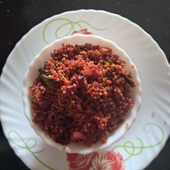 A picture of Quinoa upma (Healthy and less oily).