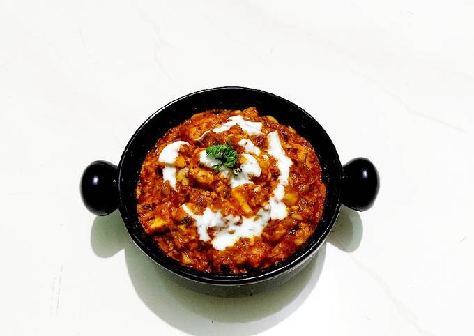 Restaurant Style Shahi Paneer