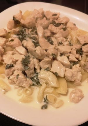 Tejszínes csirkemell recept fotója