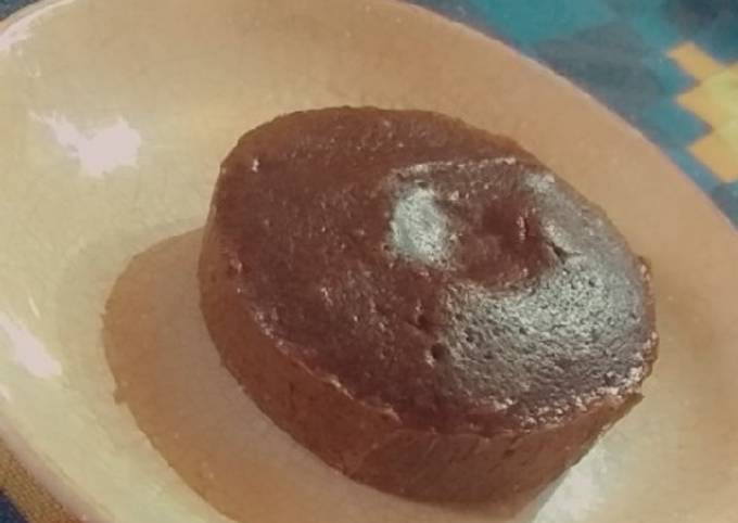 Homemade choco lava cake