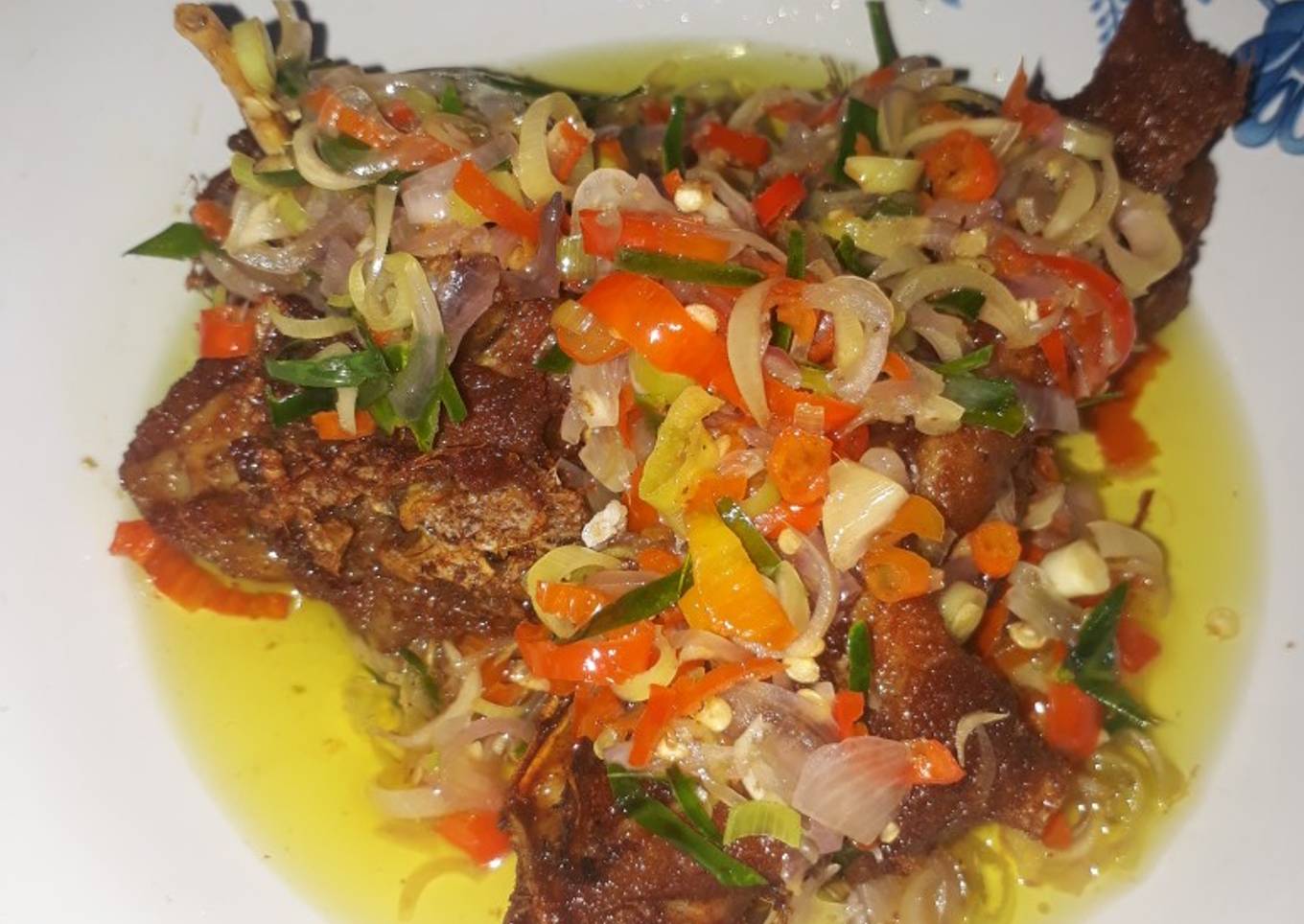 Bebek Goreng Sambal Matah