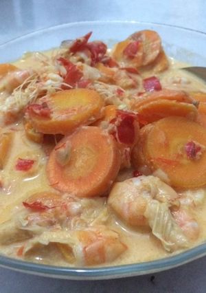 Foto resep Sayur Santan Wortel Udang (SaSaWoDang)