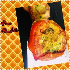 A picture of Sun omelette bites.