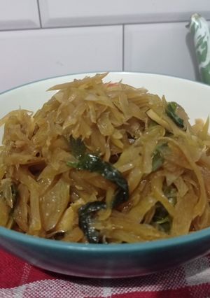Foto resep Tumis pepaya muda