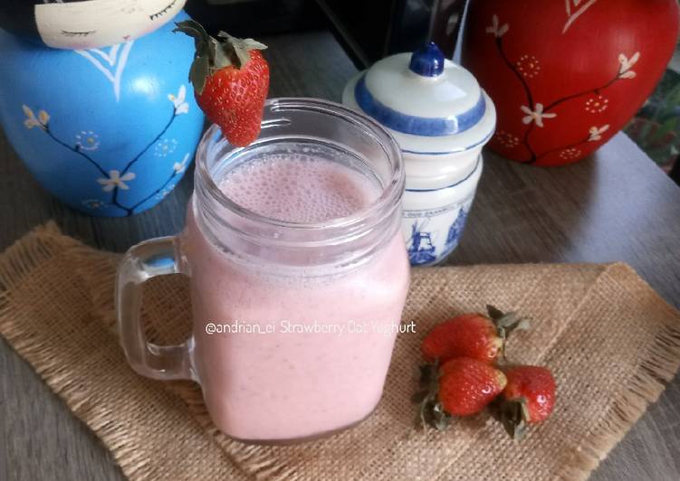 Strawberry Oat Yoghurt