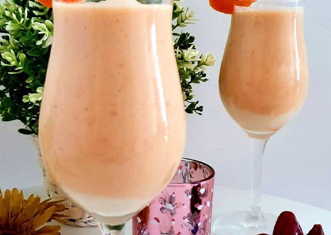 Dates Apricot Smoothie.. #summerchallenge3