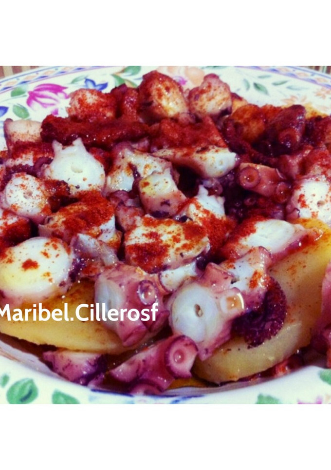 Una foto de Pulpo a Feira