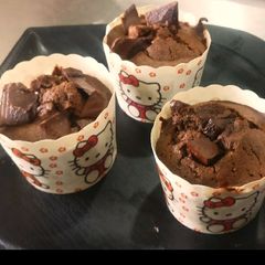 A picture of Chocolate muffins.