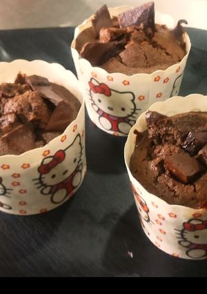 A picture of Chocolate muffins.