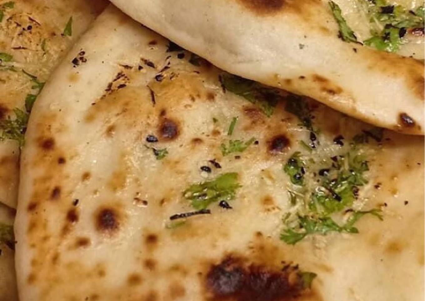 Garlic butter naan
