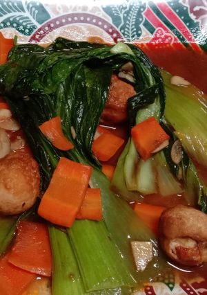 Foto resep Tumis pokcoy telur puyuh