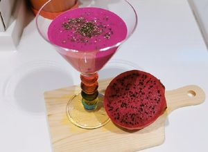 Gambar Dragon fruit smoothie
