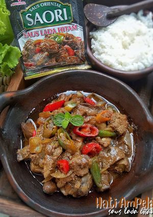 Foto resep Hati Ampela Lada Hitam