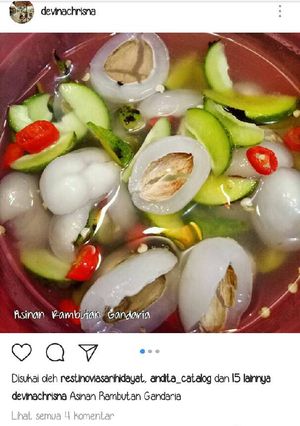 Foto resep Asinan Rambutan Gandaria