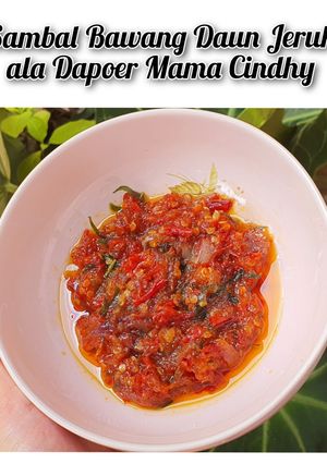 Foto resep Sambal Bawang Daun Jeruk ala Dapoer Mama Cindhy - WAJIB RECOOK -