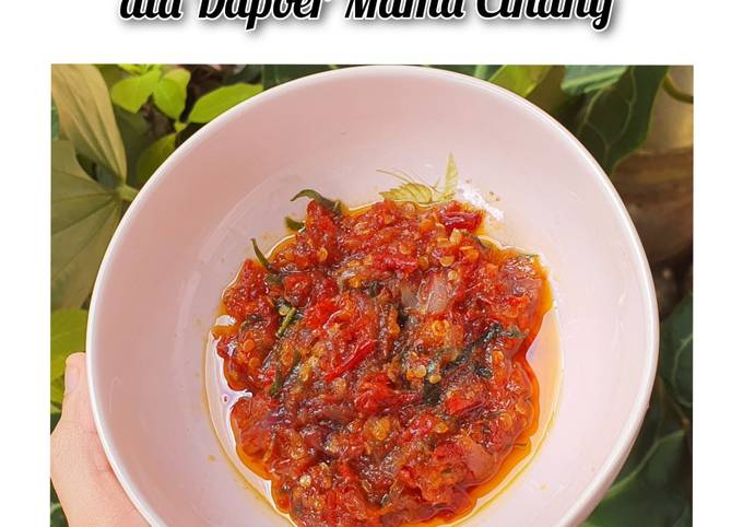 Sambal Bawang Daun Jeruk ala Dapoer Mama Cindhy - WAJIB RECOOK -