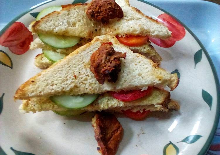 Step-by-Step Guide to Prepare Super Quick Homemade Seven Party Sandwich