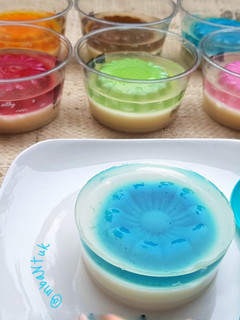 Foto resep Puding Susu Bunga