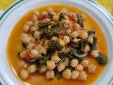 Garbanzos con acelgas