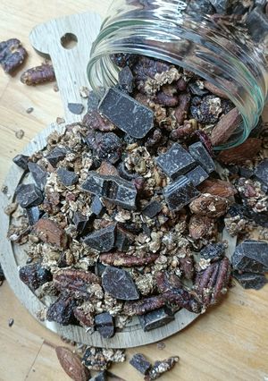 Une photo de 🌿 Granola (sans gluten et sans matière grasse)