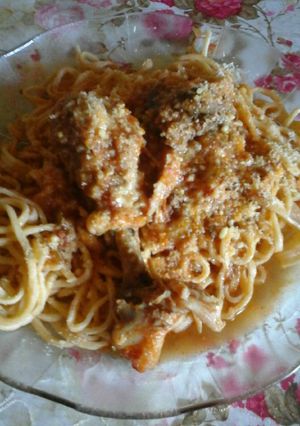 Una foto de Fideos casero