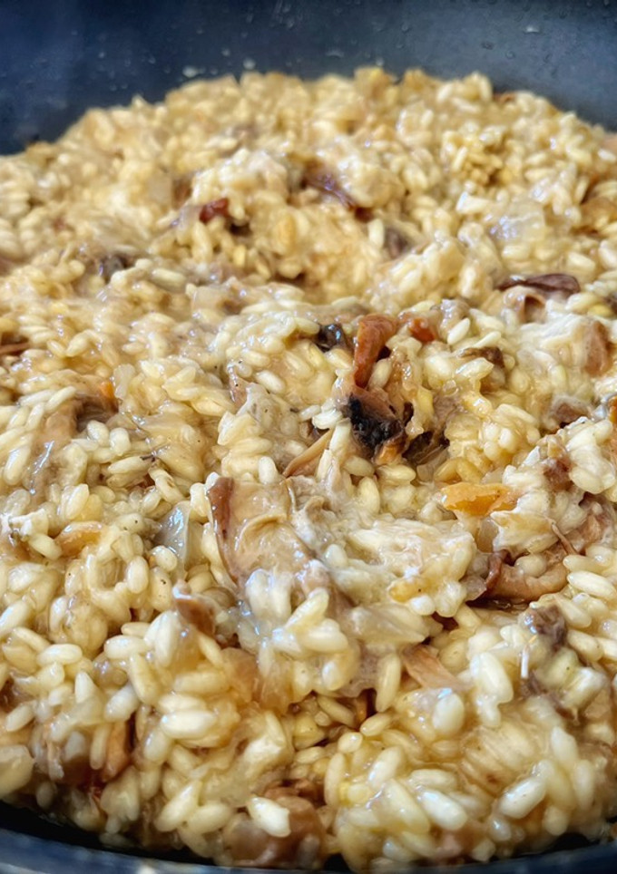 Una foto de Risotto de setas