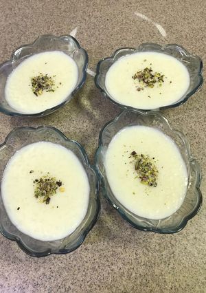 صورة لوصفة رز مع حليب