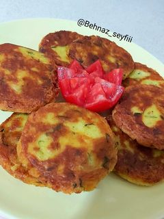 عکسی از دستور کوکوی تره و پیازچه