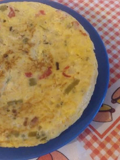 Una foto de Tortilla paisana